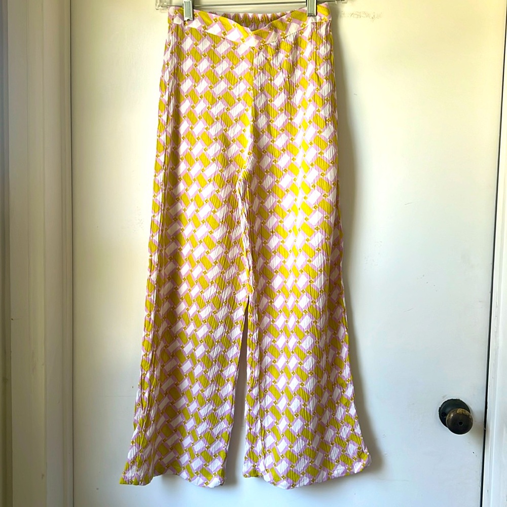 Zara Girls Lightweight Flowy Harem Pants - Size 13-14